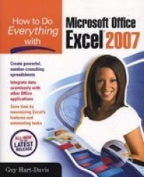 How to Do Everything with Microsoft Office Excel 2007