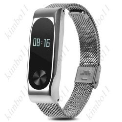 Replacement Stainless Steel Metal Strap Wrist Belt Band For Xiaomi Miband 2 Smart Bracelet