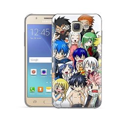 Lookseven Samsung Galaxy J7 2016 Case Fairy Tail Pattern Phone Case Manga Protector Cover For Samsung Galaxy J7 2016 J7 2016 Version 13