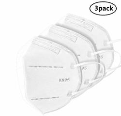 KN95 Dust Masks Full Face Mask With Free Adjustable Headgear N95 Mask Full Face Mask Dust Masks 3PACK