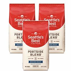 Seattle's Best Coffee Portside Blend Previously Signature Blend No. 3 Medium Roast Ground Coffee 12-OUNCE Bag Portside 3 12OZ Bag