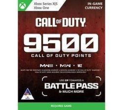 Xbox Call Of Duty Points 9500 - Digital Code