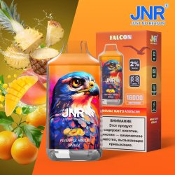 Jnr Vapor - Falcon Pineapple Mango Orange 5% Nic 16000 Puff 10PCS
