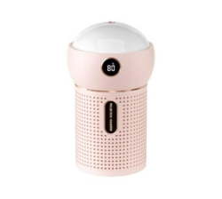 Humidifier - Including Nightlight & Starry Projector - Rechargeable Pink
