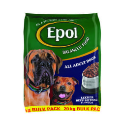 Epol Dog Food Sizzling Lekker Beef Biltong Flavour 20KG