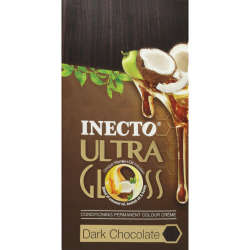 Inecto Ultra Gloss Permanent Hair Colour Kit Dark Chocolate