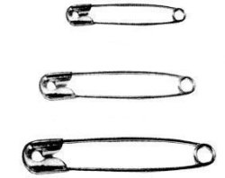 Safety Pins 2 Box Of 1440
