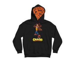 Crash Bandicoot- Youth Hoodie- Black 11-12