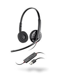 Plantronics 85619-102 Blackwire C320 Binaural USB Headset Renewed