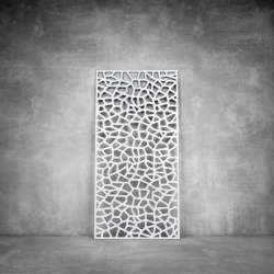 Wall Art D042 - 2900 X 1400 X 20 Indoor Rust Coat Cool White