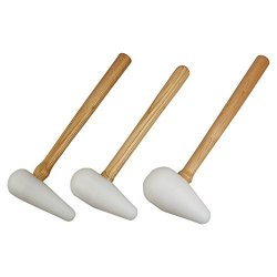 3-PC Plastic Metal Forming Tear-drop Mallet Set 8036-90 Made In Usa