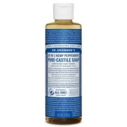 Pure Castile Liquid Soap Peppermint 237ML