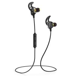 Phaiser BHS-780 Bluetooth Headphones With Dual Graphene Drivers And Aptx Sport Headset Earphones With MIC And Lifetime Sweatproof Guarantee - Wireless Bluetooth Earbuds For