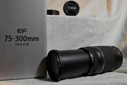 Canon Ef 75-300MM F 4-5.6 III Telephoto Zoom Lens