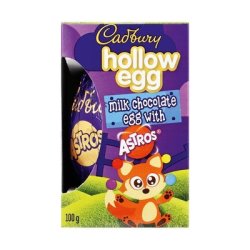 Cadbury Milk Chocolate Easter Egg With Astros