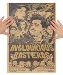 Inglourious Bastards Poster - 51 X 35.5CM