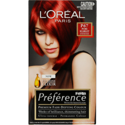 L'Oreal Feria Preference Premium Fade-defying Colour Pure Scarlet 1 Application