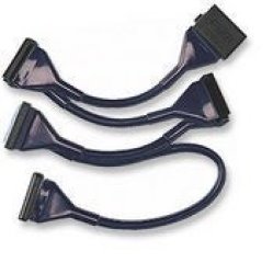 Round Scsi Ultra 160 Lvd CABLE-5 Connectors 45 In 0 9 Cm