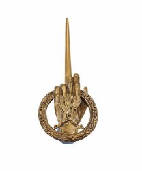 Sd Toys- Replica Game Of Thrones Hand Of The King Pin Game Of Thrones Metallic SDTHBO21758