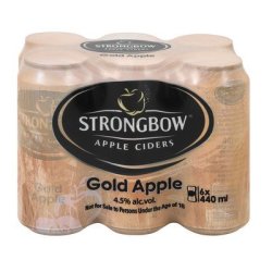 Gold Apple Can 6 X 440ML
