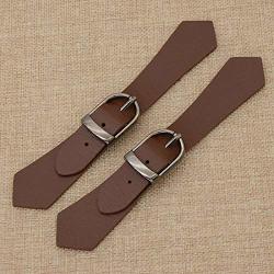 Mopolis 2PCS Combined Buttons Pu Leather Metal Buckles Button For Bag Decoration Diy Model - 06