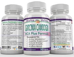 Best Fat Burner Appetite Control Metabolism Boost Weight Loss Management Formula Pure Garcinia Cambogia Extract Hca 3000MG That Work Fast For Men Women Strong