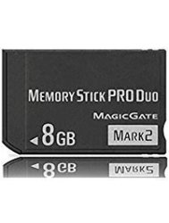 8GB Pro Duo Mark 2 Memory Stick Psp Accessories camera Memory Card ...