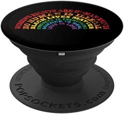 Love Is Love Science Is Real Black Lives Matter Kindness Popsockets Grip And Stand For Phones And Tablets