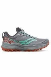 Saucony Women's Xodus Ultra 2 Trail - Fossil soot Gris - UK5