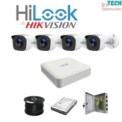 Hikvision Hilook By 4 Channel 20M Night Vision Cctv Kit