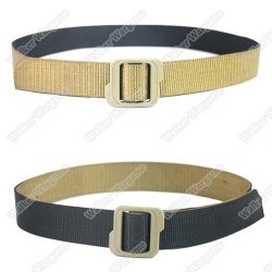 Black And Tan Double Duty Tdu Tactical Duty Belt - Two Color In One Belt