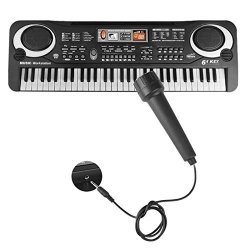 Careshine Electronic Piano Keyboard 61 Key Music Key Board Piano For Children With 16 Kinds Of Timbre 8 Kinds Of Percussion Instrument Recording 10 Kinds Of Rhythm