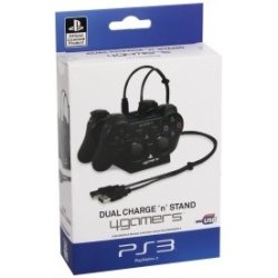 4Gamers Dual Charge 'n' Stand for PS3