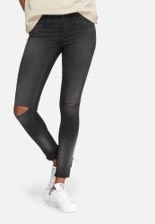 Only Royal Skinny Ankle Jeans Noos - Dark Grey Denim