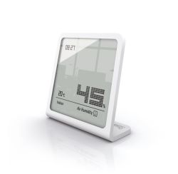 Stadler Form - Selina White 3V Hygrometer With Digital LED Display