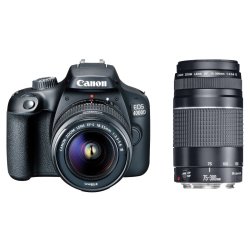 Canon - Eos 4000D Twin Lens Bundle