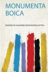 Monumenta Boica Latin Paperback
