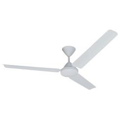 Solent Whirlwind 3 Blade 1400 Ceiling Fan - White - Regulator - 4 Speed Regulator