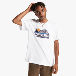 Converse Men&apos S White T-Shirt