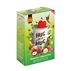 HOUSEOFCOFFEE - Hug In A Mug Hazelnut Cappuccino 10'S Sachet