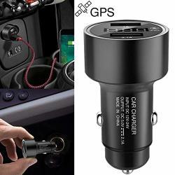 Ouyawei Top Car Gps Tracker Locator Real Time Tracking Device Dual USB Car Charger Voltmeter
