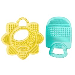Bright Starts Sunny Soothers 2 Mutli-textured Teethers