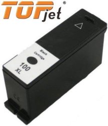 TJ-100BK Generic Replacement Ink Cartridge For Lexmark 100XL LE14N1068BP - High Yield Black