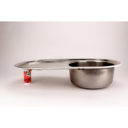Cam Africa Kitchen Sink Single Bowl Single Drainer Stainless Steel L84CM X W48CM DC8644L SEB