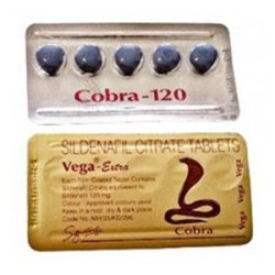 Cobra Vega 120MG Blue Bulk 50 X 5 Tablets