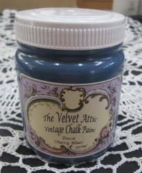 The Velvet Attic - Vintage Chalk Paint 250ML - Tosca Navy Blue