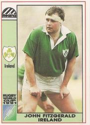 1991 Rugby World Cup Regina Collection - Card 66