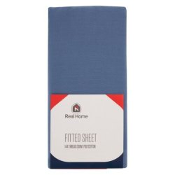 Fitted Sheet Moonlight Blue King