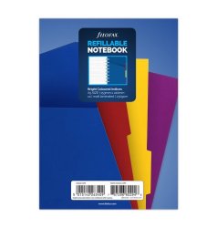 Note Book A5 Colour Dividers 4 Blank Tab
