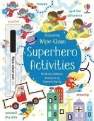 Wipe-clean Superhero Activities Paperback